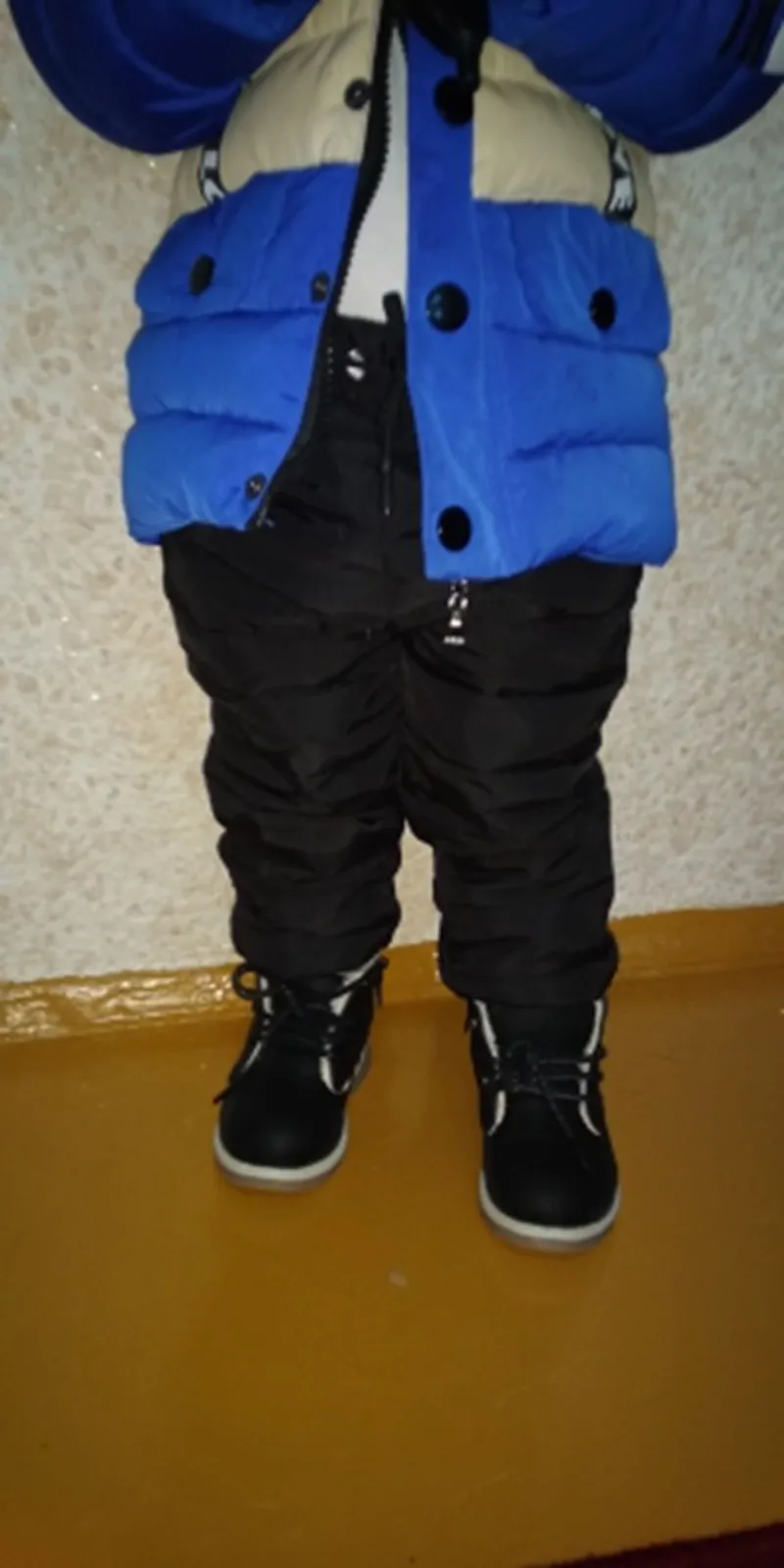 COOTELILI/Утепленные зимние штаны для маленьких мальчиков и девочек; теплая детская одежда с высокой талией; водонепроницаемые детские брюки для мальчиков; длинные штаны