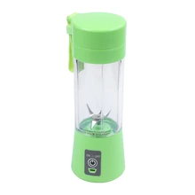 Горячая Распродажа USB соковыжималка чашка, портативный блендер для сока, бытовой фруктовый миксер-шесть лезвий, 400 мл фруктовый Миксер с USB Charg