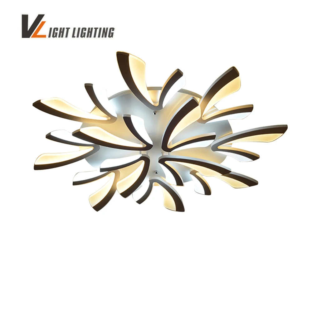 

New Acrylic Modern led ceiling lights for living room bedroom home Lighting decorative Remote control LED ceiling lamp
