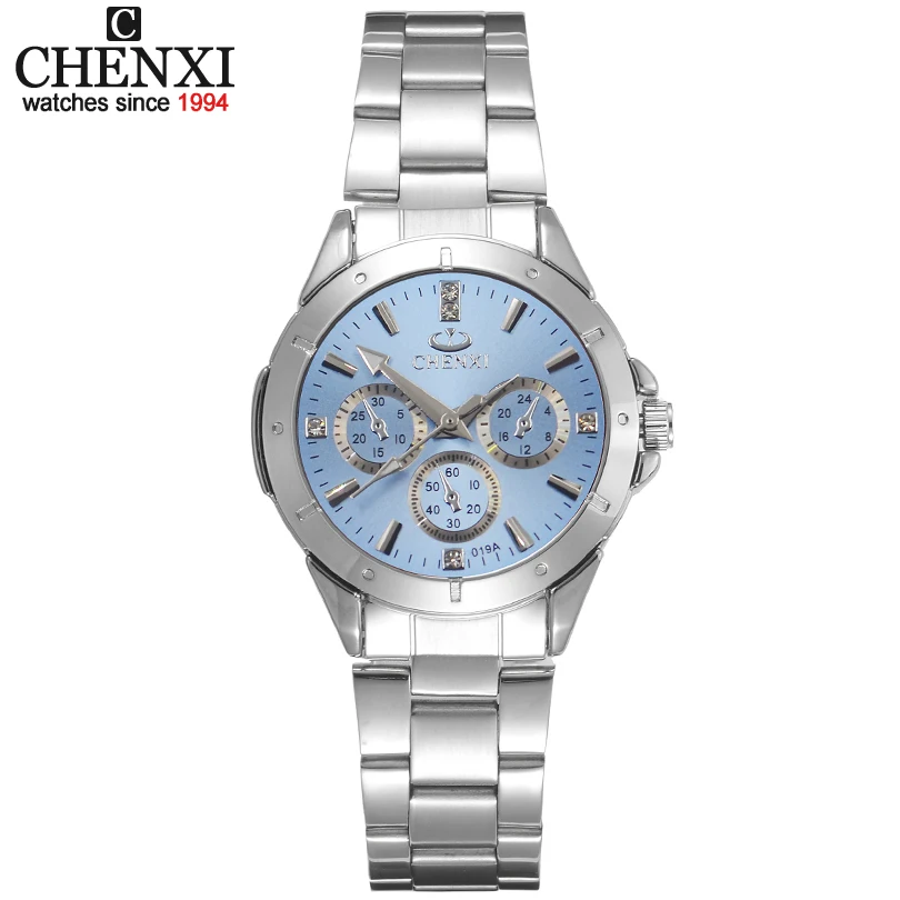 CHENXI Women Fashion Watches Ladies Quartz Watch Women s Elegant Dress Stainless Steel Wristwatches Girl Clock