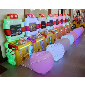 

Factory Price Amusement Equipment Arcade Machine Gun Shooting Drive Car Racing Game Machine For Kids