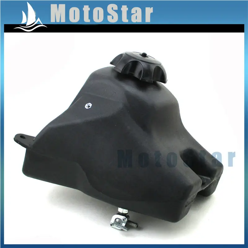 Serbatoio carburante in plastica per moto nero per Honda SSR SDG CRF50 XR50 50CC 70CC 110 125CC Dirt Pit Bike