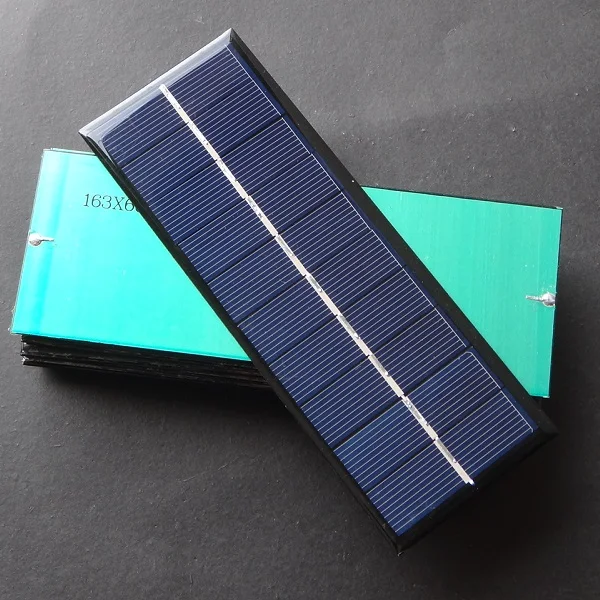 High Qualiy 1.3W 5V Solar Panel Module For Light Battery DIY Portable