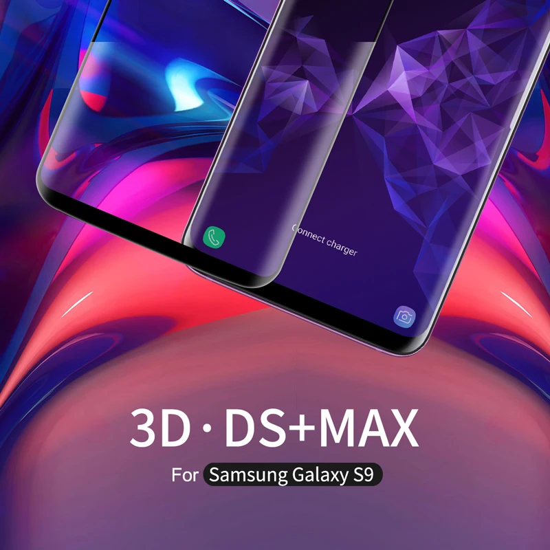 NILLKIN 3D DS+ MAX полный клей покрытие стекло экран протектор для samsung S9/S9 Plus NOTE 9 NOTE 8 Подарок пленка инструмент