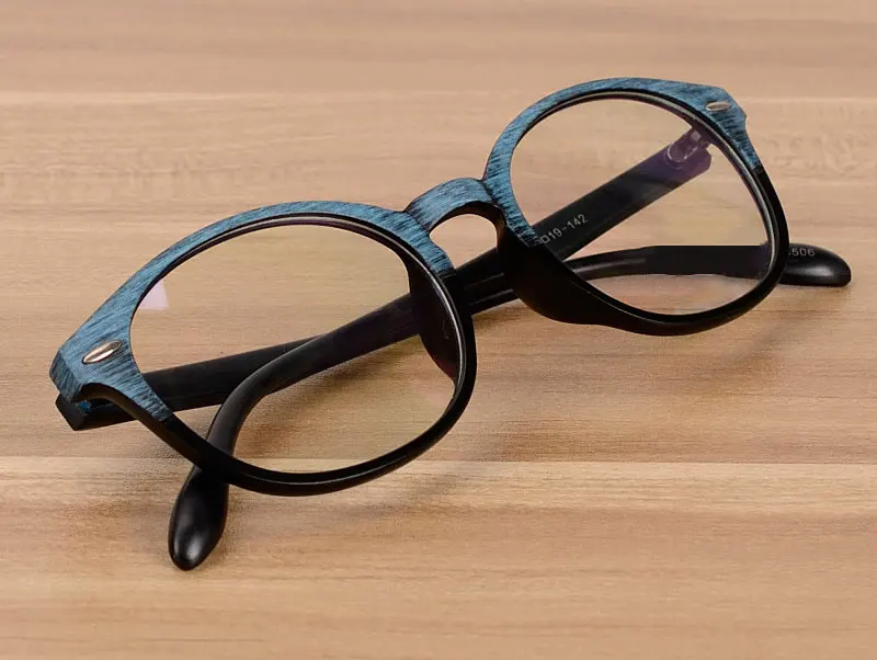 Reven Jate с деревянным узором унисекс Модные оптические очки высокое качество очки Оптическая оправа очки