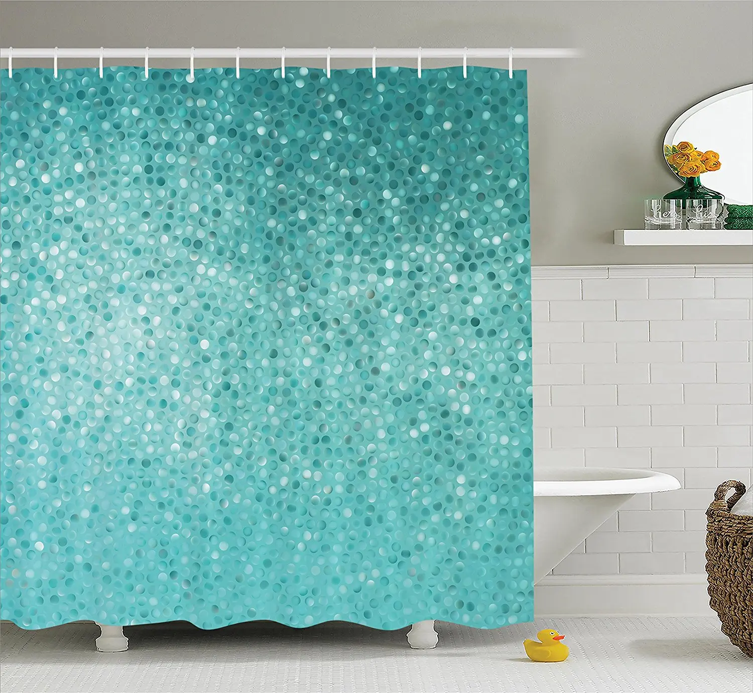 Turquoise Decor Shower Curtain Set Kecil Dot Mosaik Ubin Bentuk Sederhana Klasik Kreatif Desain Berseni Menyenangkan Aksesori Kamar Mandi Shower Tirai Aliexpress Turquoise Decor Shower Curtain Set Kecil Dot Mosaik Ubin Bentuk Sederhana Klasik Kreatif Desain Berseni Menyenangkan Aksesori Kamar Mandi Shower Tirai Aliexpress
