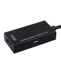 ל usb 1080P MHL HDTV מיקרו כבל USB 2.0 ל Android לבית מתאם HDMI (2)