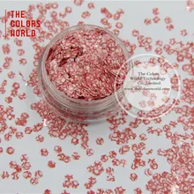 TCB082 Шестигранная форма 3 мм Размер Блестящая Пыль для дизайна ногтей лак для ногтей гель для ногтей макияж или другие украшения DIY