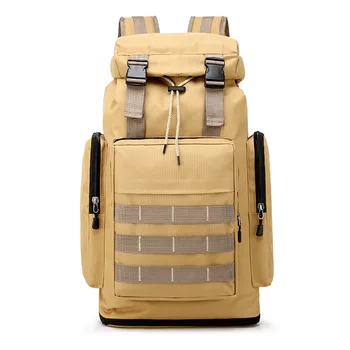 

Large Capacity Oxford Cloth Outdoors Travel Waterproof Shoulders Package Male Work Luggage Backpack Mountaineer Military Mochila