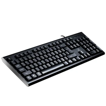 

Q9 Wired USB Connected Keyboard 104 Keyboard with Number Section for Laptop PC for Desktop Home Office School Use