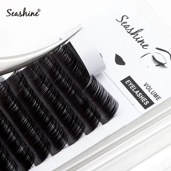

Seashine Individual Eyelash Extension Cashmere Mode Matte Lashes Ellipse Flat Roots Eyelash Extension Free Shipping