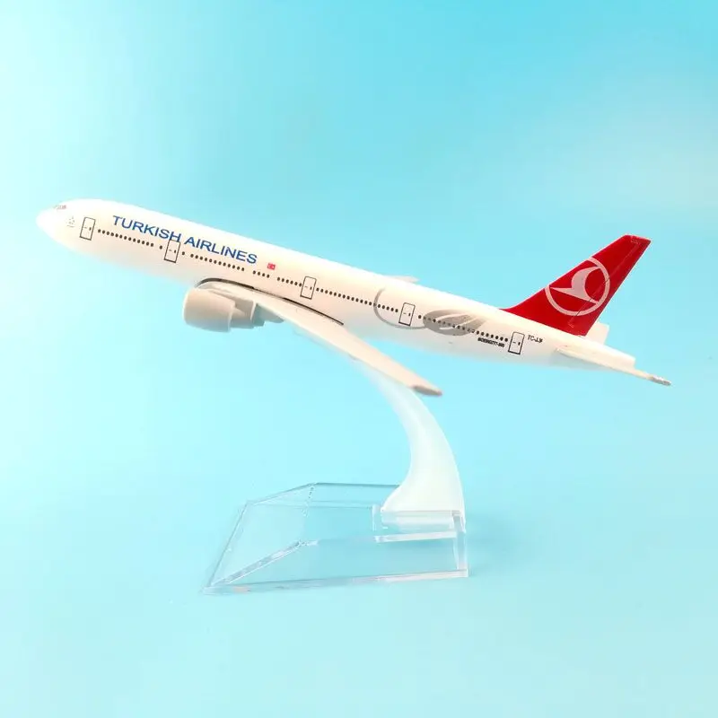 AliExpress 11,11 горячая распродажа 20 см Турецкие авиалинии Boeing 777 модель самолета Модель самолета; каблук 16 см Игрушечная модель самолета самолет подарок
