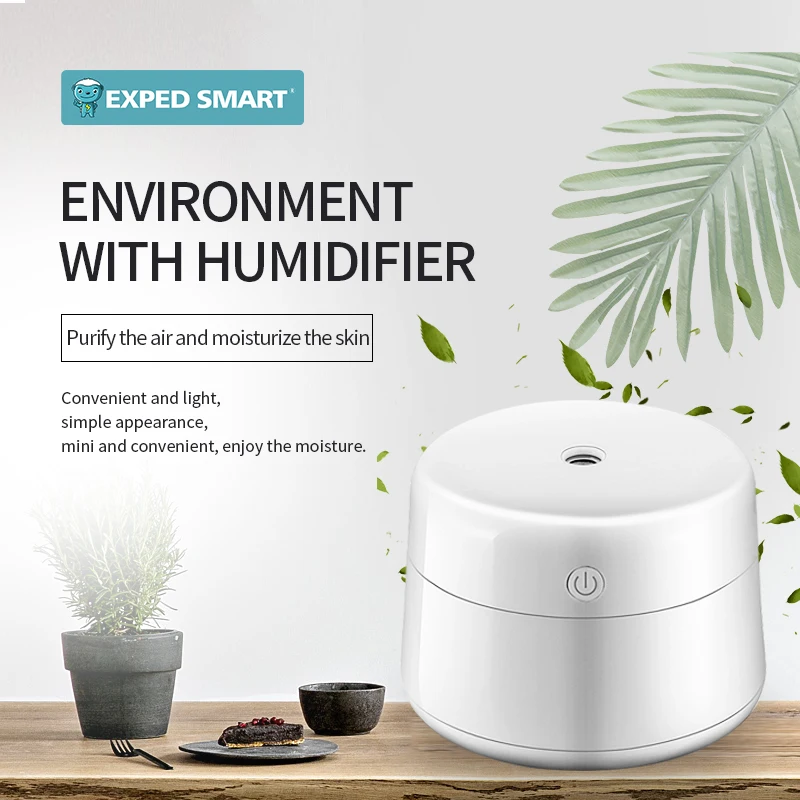 EXPED SMART USB увлажнитель мини счетчик воды удобный ультразвуковой бесшумный