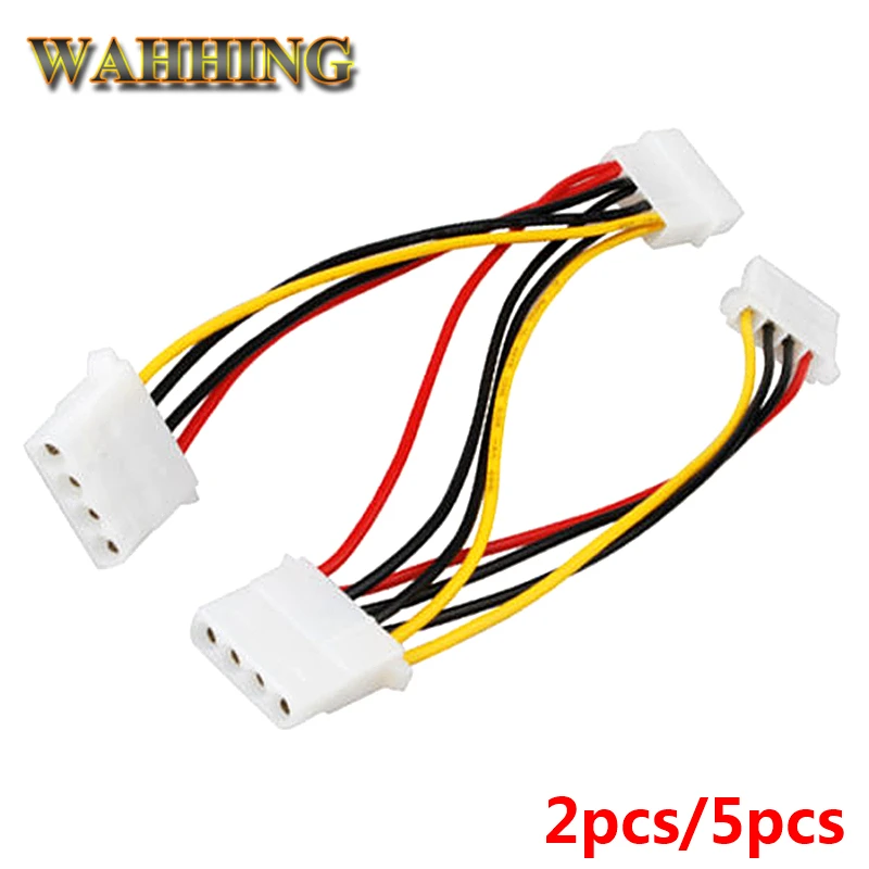 2/5x4 Pin Molex Male к 3 порту 4Pin IDE Female распределитель питания адаптер кабель разъем