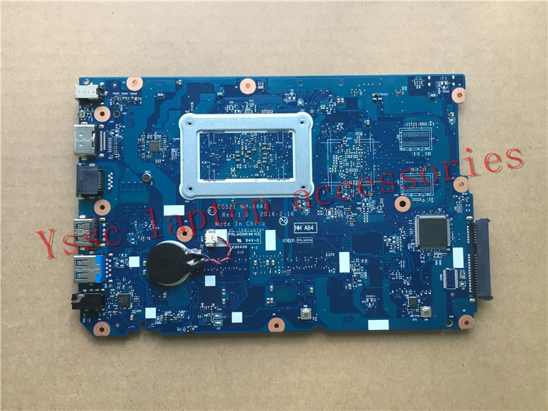 ; Новинка! CG521 NM-A841 материнская плата для lenovo 110-15ACL материнская плата для ноутбука DDR3(для процессора AMD A4-6210) тест ОК