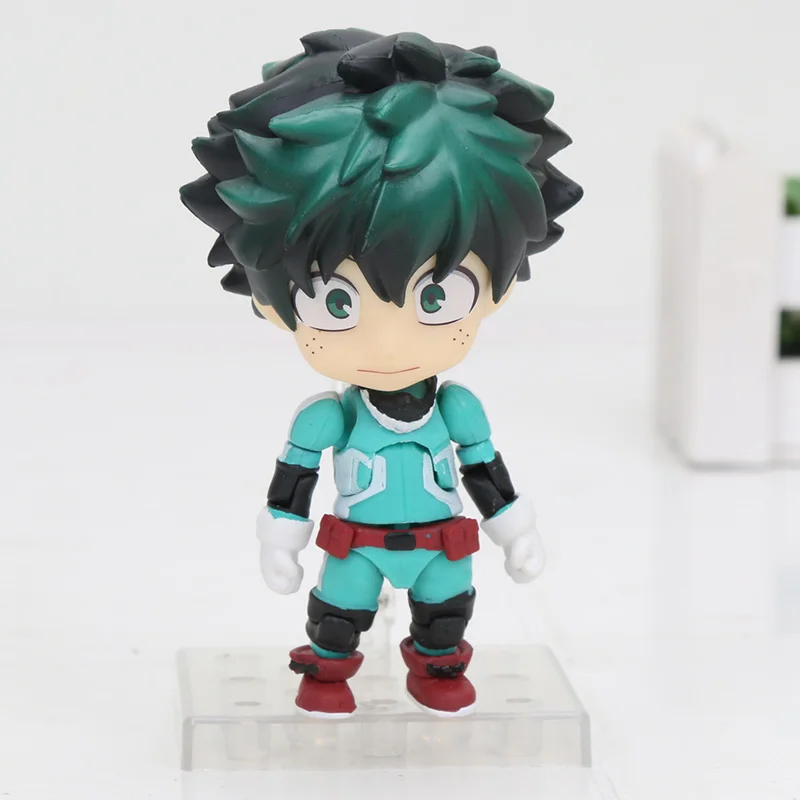 10 см аниме My Hero Academy Midoriya Izuku Bakugou кацуки q-версия#686#705 323 figma модель игрушки ПВХ Фигурки игрушки