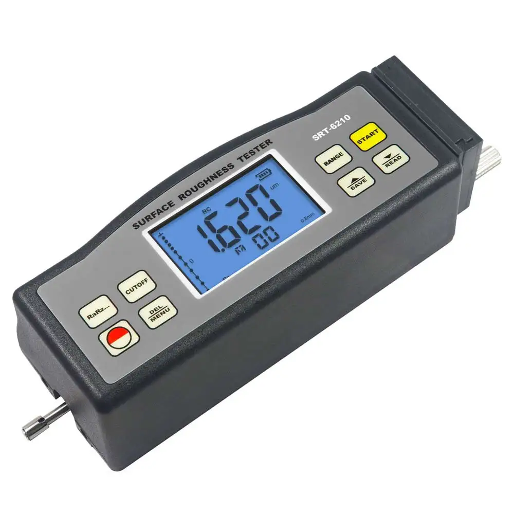 

Surface Roughness Tester SRT-6210 Ra Rq (0.005~16.00 um) Rz Rt (0.020~160.0 um) Portable Roughness Gauge