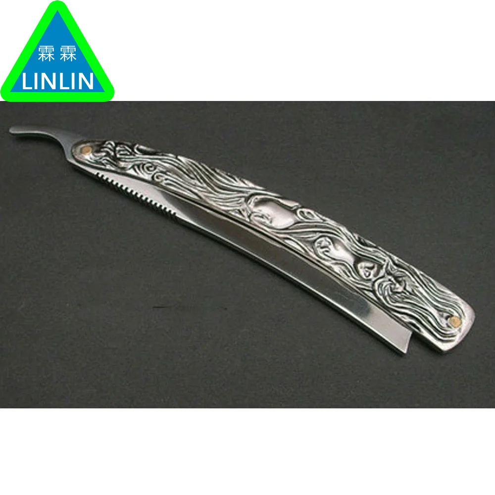 LinLin классический дизайн Мужская Профессиональная ручная бритва из нержавеющей