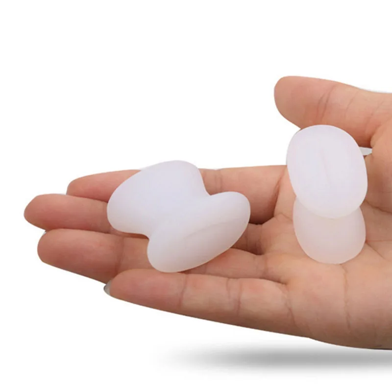 1Pair Gel Toe Separator Foot Care Tool Silicone Big Toe Bunion Straightener Valgus Hallux Bunion Protector Corrector Alignment 3