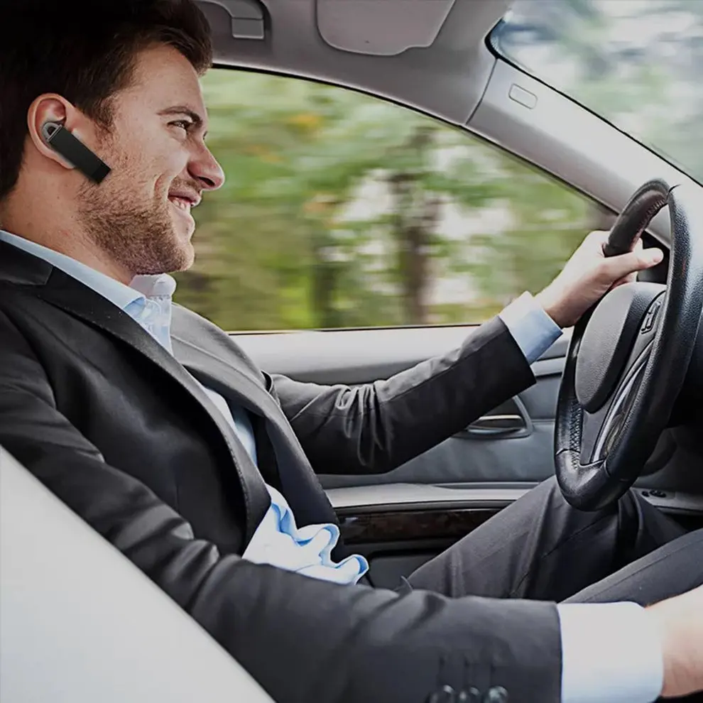 

10 pcs Car Wireless Bluetooth Headset Earphone USB Charge FM Transmission Device