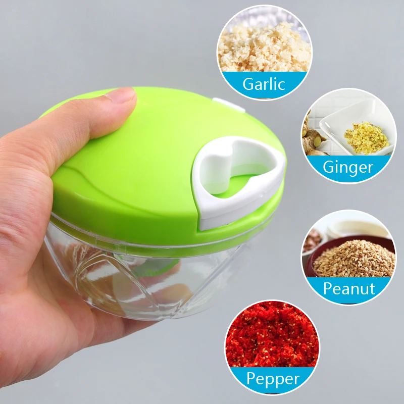 1 Pcs Kitchen Tools Onion Vegetable Chopper Multifunctional Hand Speedy Fruits Chopped Shredders Slicers Accessories Tool |