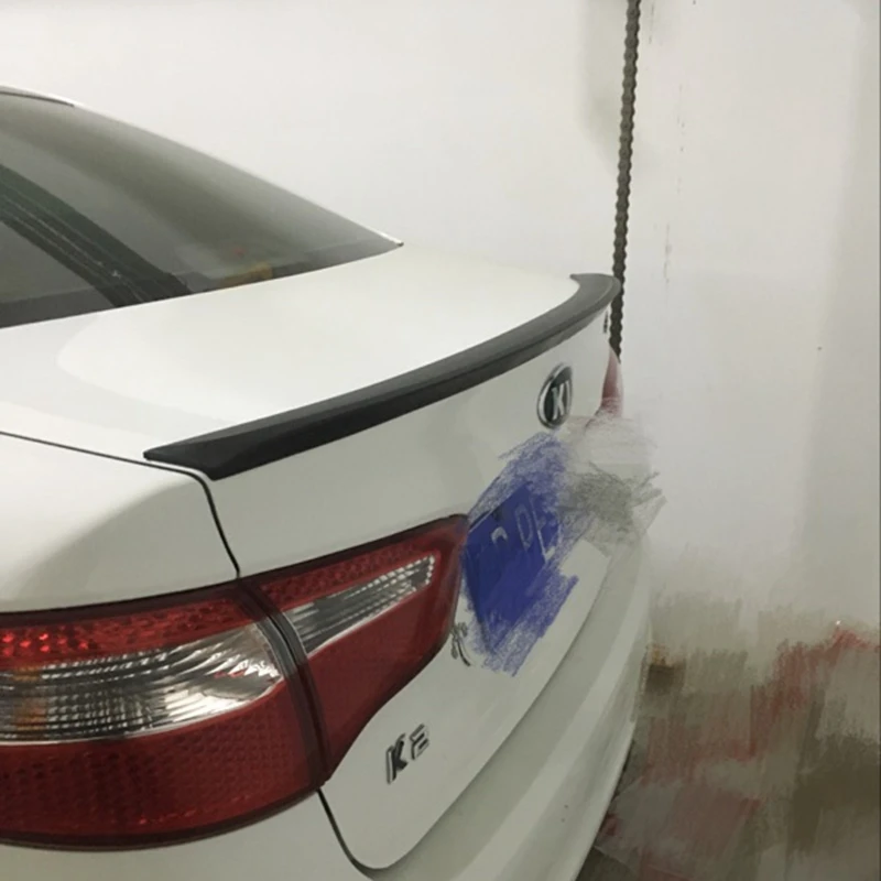 

Fit For Kia K2 Rio 2011 2012 2013 2014 2015 2016 ABS Plastic Unpainted Primer Color Rear Trunk Lip Wing Roof Spoiler Car Styling