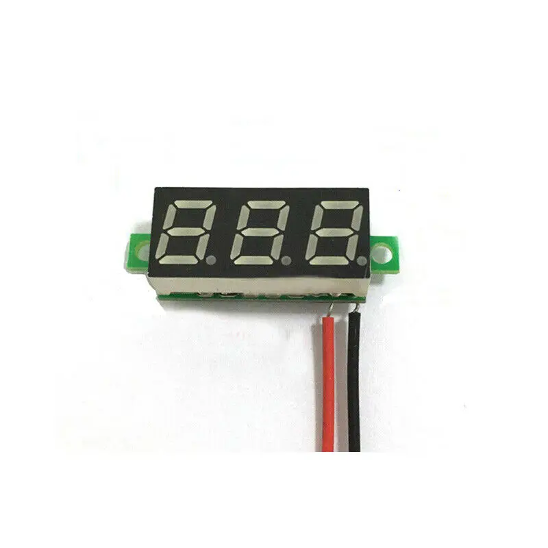 

New 0.28 Inch Mini DC 2.5V~30V Tester Meter Voltmeter Voltage Digital Red LED