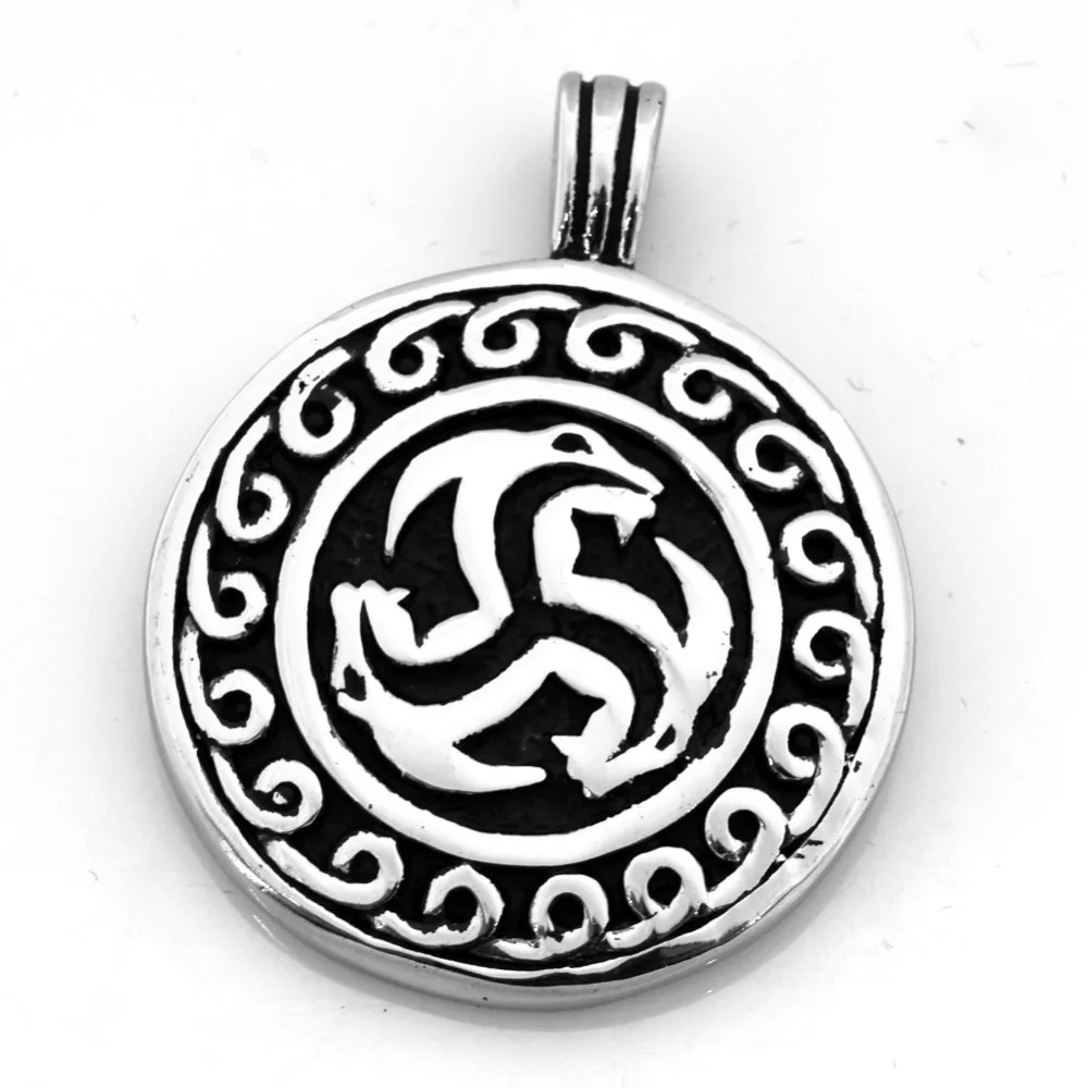 

FANSSTEEL Stainless steel jewelry tribal elvis beetles ep souvenir Pendant FSP16W24
