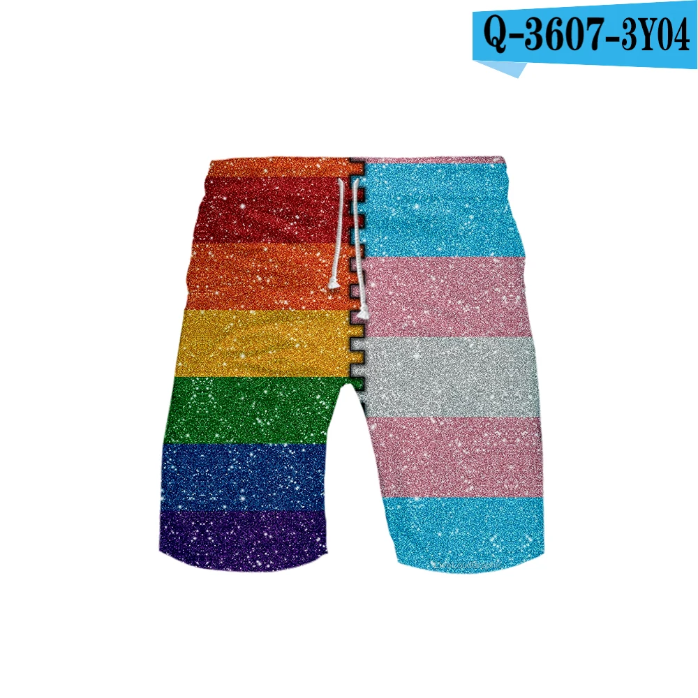 Homosexual LGBT Beach Shorts Men Men's 3D templar Board Shorts Trunks Summer Quick Dry Hip Hop Short Pants Beach Wear - Цвет: Style6