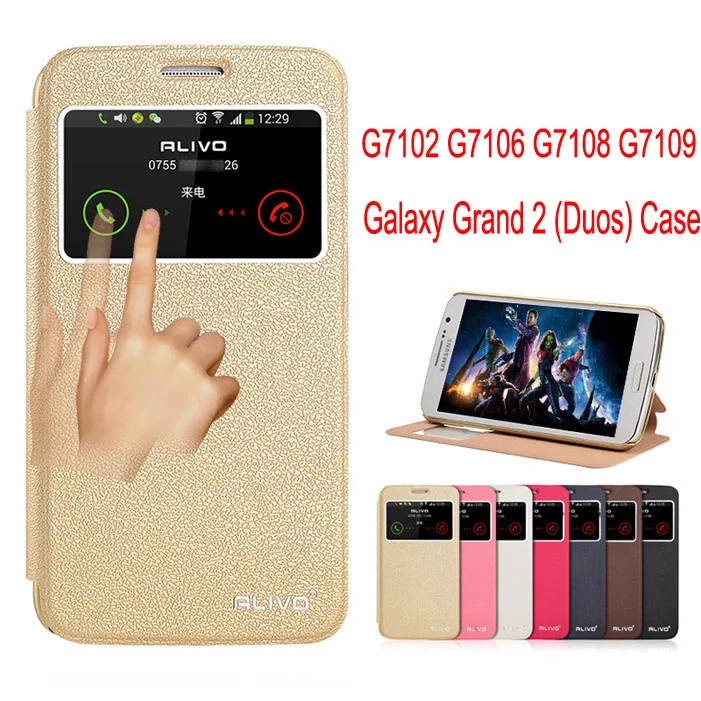 Luxury Custom Fundas Flip Leather Case For Samsung Galaxy