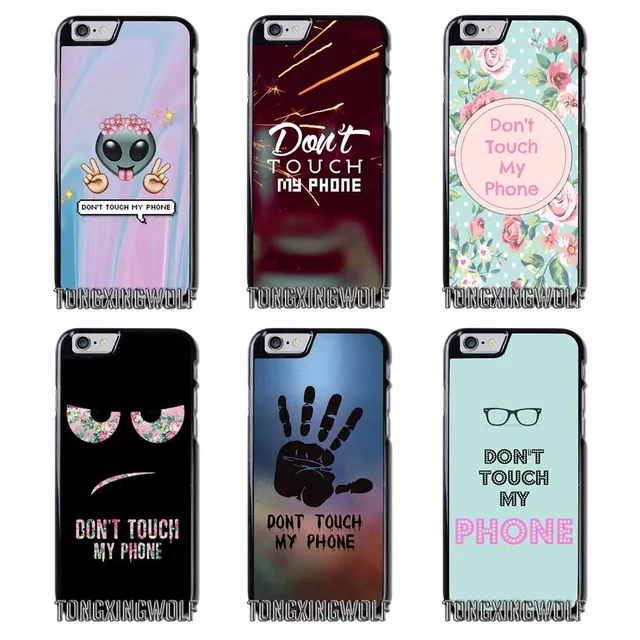 custodia iphone 6 don't touch my phone custodia iphone 6 don't touch my phone