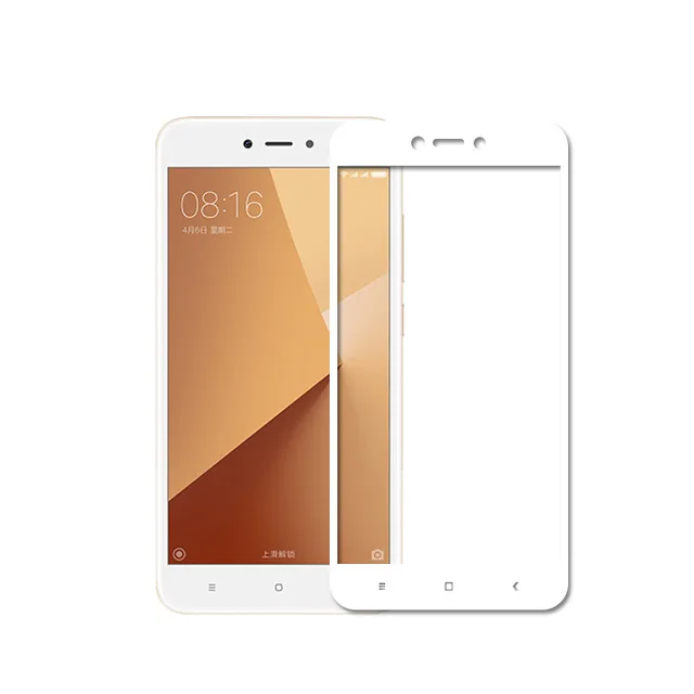 Стекло с закругленными краями для Xiaomi Redmi 5A защита экрана закаленное стекло