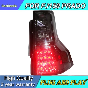 

Car Styling FJ Cruiser FJ150 Prado 2700 LED Tail Lights Tail Lamp Rear Lights Smoke Black Color 2009 2010 2011 2012 2013 Year