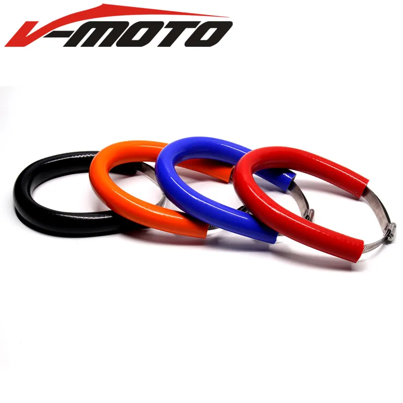 

For HONDA Africa Twin CRF1000L CRF 1000L 2015-2017 2016 Motorcycle Accessories Silencer/Round Oval Exhaust Protector Can Cover