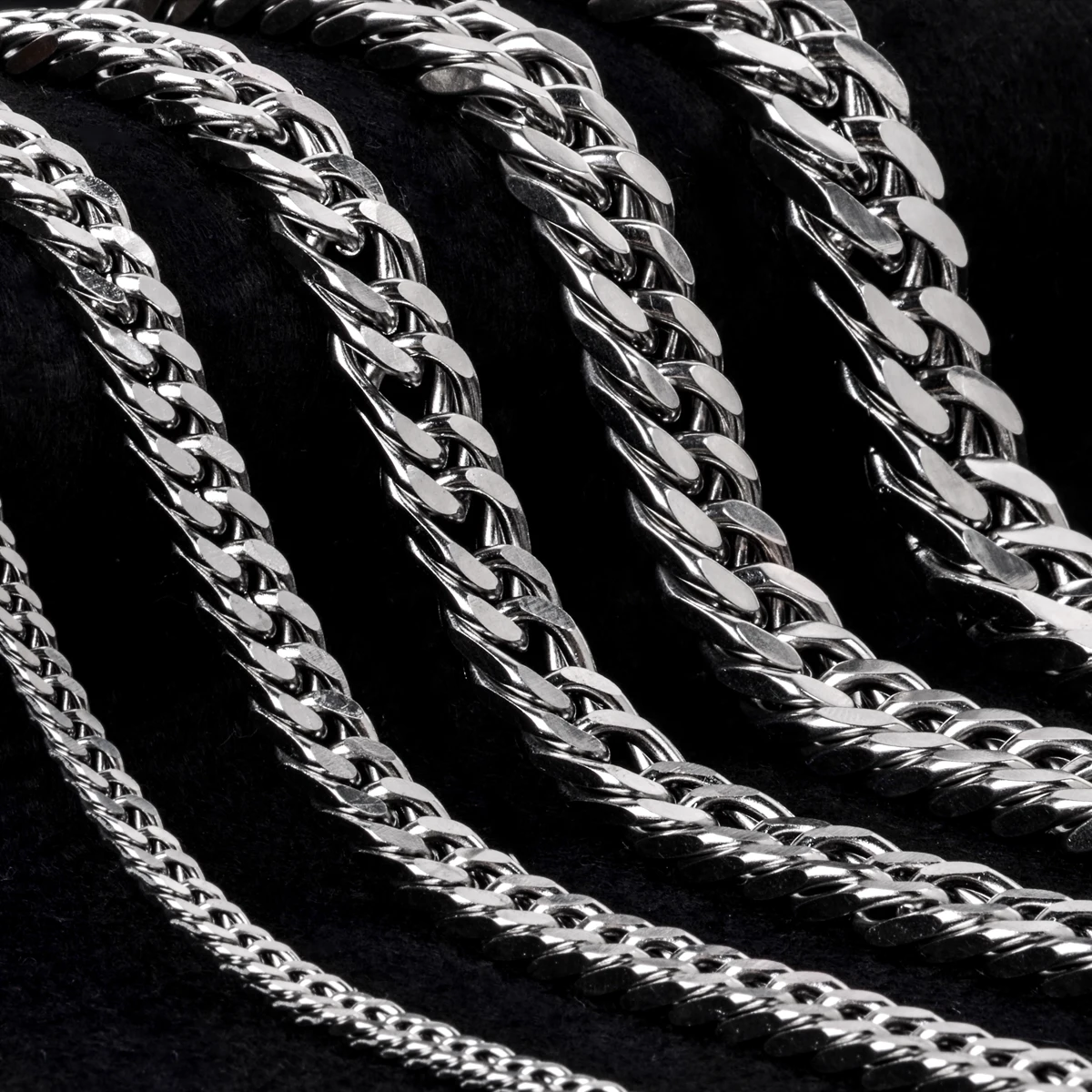3 мм/4 мм/6 мм/8 мм/10 мм/12 мм ширина браслет из нержавеющей стали для мужчин серебряный цвет браслеты и браслеты Винтаж хип-хоп ювелирные изделия