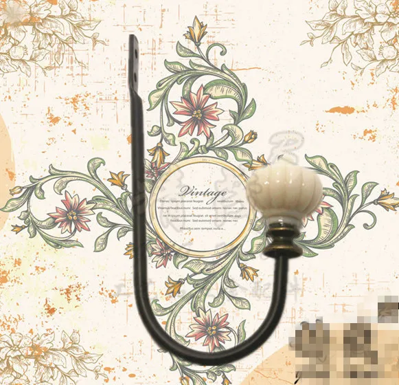 Hardware antique garden furniture hardware hook cupboard wardrobe