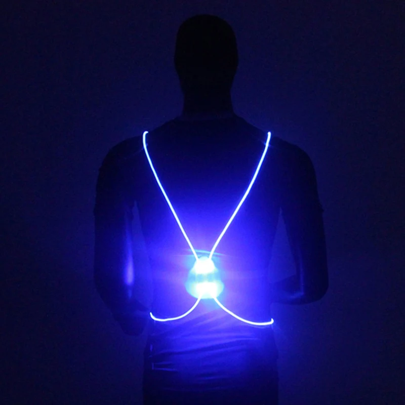 Clearance Bicycle Lights Night Running Riding Vest Color Reflective LED Back Bike Light Night Safety Taillight Warning Lights For Cycling 18 Clearance Bicycle Lights Night Running Riding Vest Color Reflective LED Back Bike Light Night Safety Taillight Warning Lights For Cycling 18