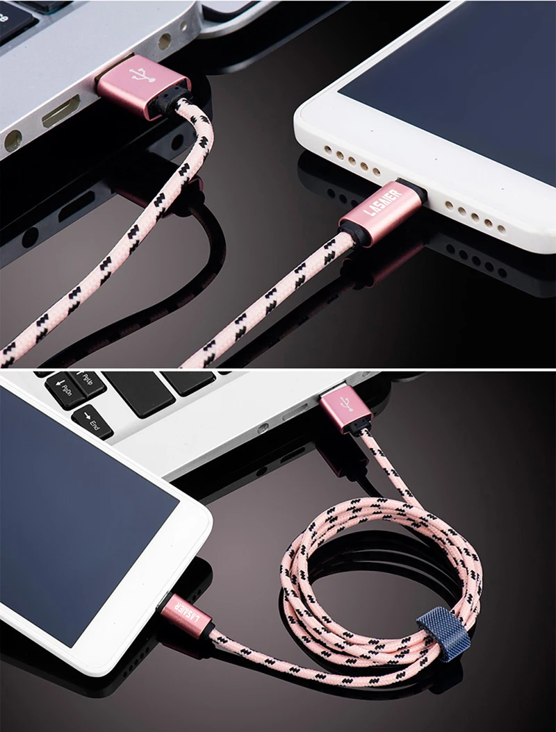 Micro USB C зарядный кабель для iPhone X XR XS Max кабель Быстрая Зарядка Кабели для мобильных телефонов шнур данных USB/type C кабель для samsung