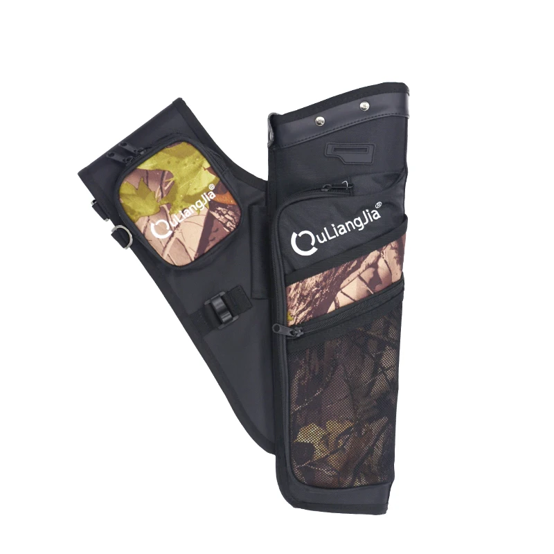 Archery Reverse Arrow Quiver For Hunting Black,blue,camouflage,Red 4