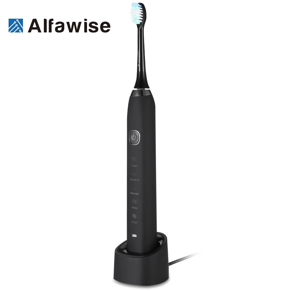 

Alfawise S100 Sonic Electric Toothbrush Ultimate Cleaning Whitening Advanced Safeguard Oral Health Care Cleaning Tools Z30