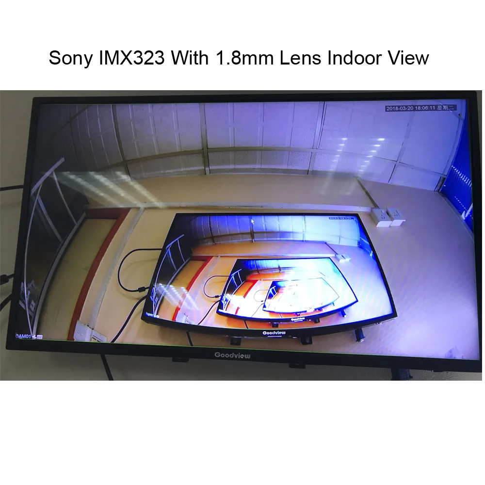 MSeeAD панорамная широкоугольная 1.8мм рыбий глаз AHD CCTV камера SONY IMX323 безопасности 2MP