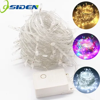 

New LED String lights 5m 10m 220v Wire Waterproof Christmas Holiday lighting For Fairy Christmas Tree Wedding Party Decoration