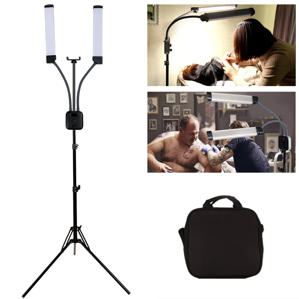  GSKAIWEN 40W LED Photographic Light Dimmable 3000-6000K Makeup Beauty Light Eyebrow Tattoo Lamp Stu - 32999706078