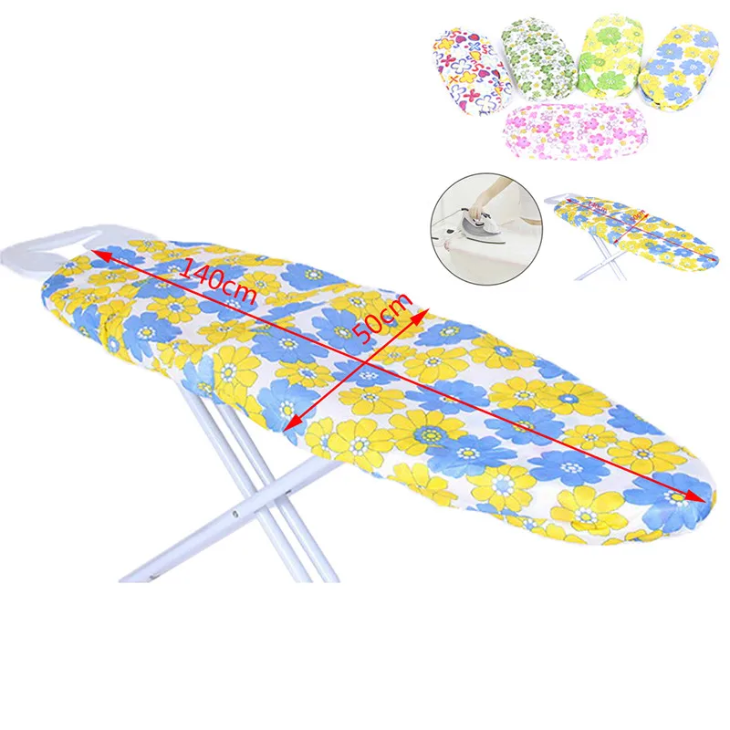 

Ultra Thick Heat Retaining Felt Ironing Iron Board Cover Easy Fitted ( iron board is NOT included) 140*50cm Random Color