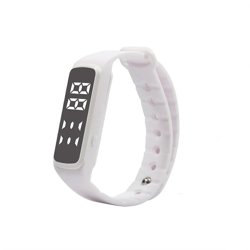 2018 NewWatch men women CD5 3D LED Calorie Pedometer Sport Smart Bracelet Wrist Watch #0718
