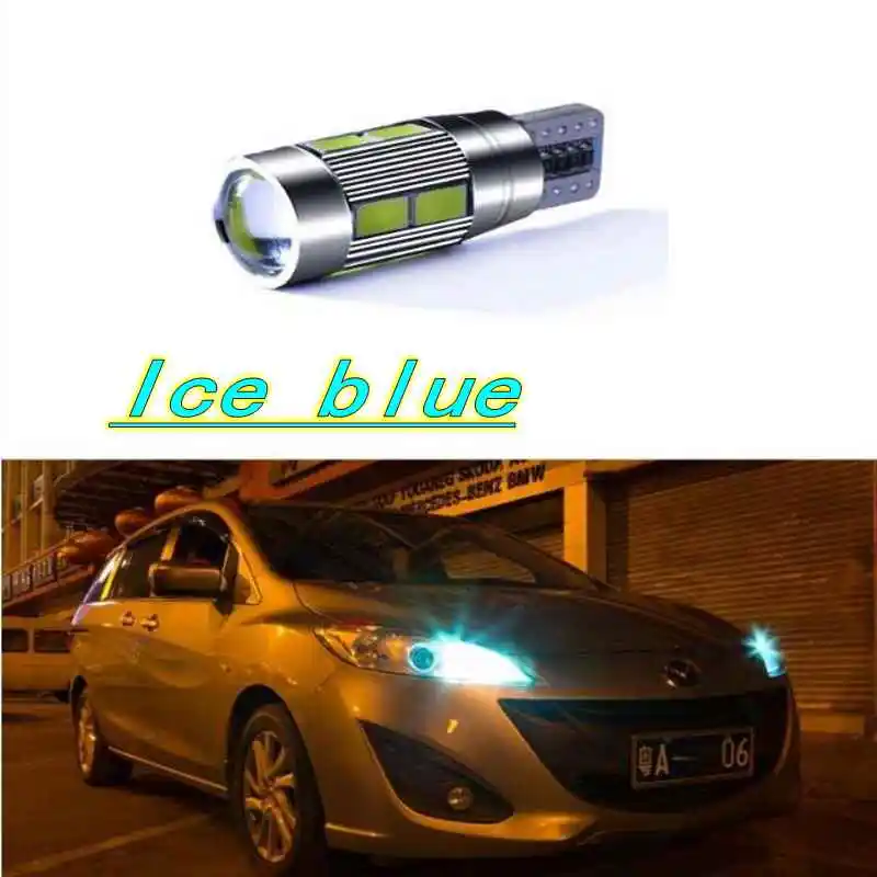 2 шт. стайлинга автомобилей авто светодиодный T10 Canbus 194 W5W 10 SMD 5630 Светодиодный
