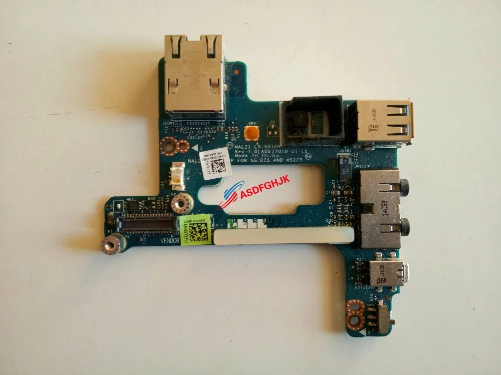 

Оригинальная USB-аудиоплата для Dell Latitude E6510
