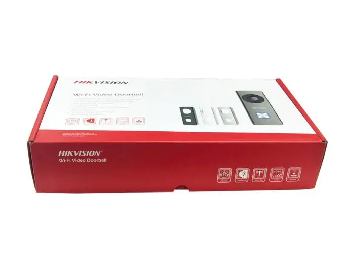 Hikvision WiFi видео звонок DS KB6403 WIP fisheye 1080 P Встроенный всенаправленный микрофон
