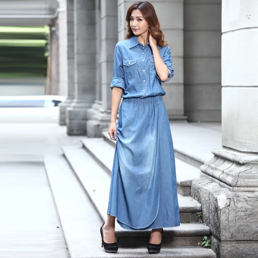 Robe Jean Longue Flash Sales, 53% OFF ...