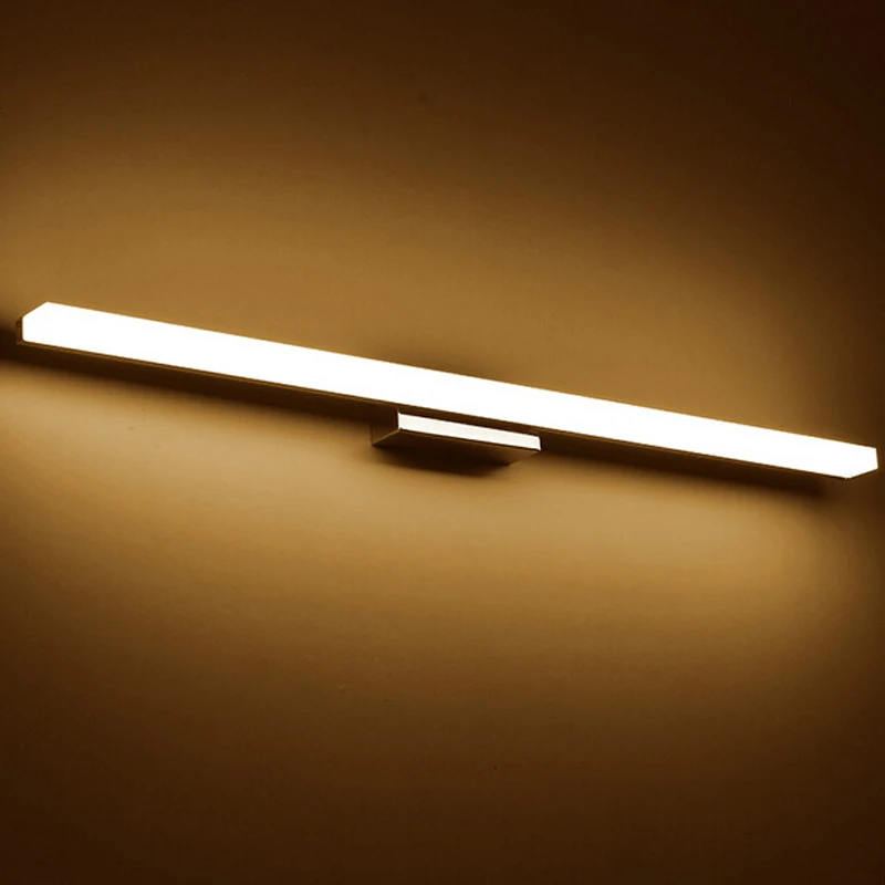 QLTEG Led Wall Lamp Bathroom Vanity Light  AC85 - 265V Indoor Modern Wall Sconces LED Mirror Wall Light Fixtures Black White 3
